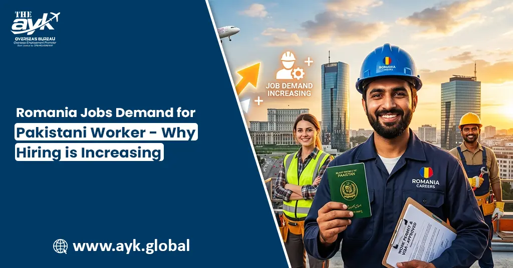 Romania Jobs Demand for Pakistani Workers – Why Hiring is Increasing